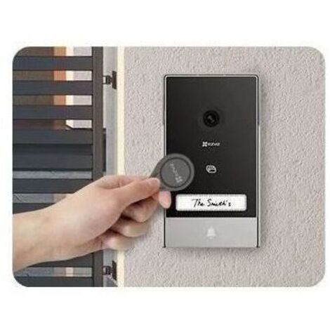 EZVIZ CS-HP7 Smart WIFI Video-Gegensprechanlage, 7-Zoll-Touch-Monitor, Nachtsicht, Fernentriegelung, 2K, Personenerkennung, RFID-Option, wasserdicht