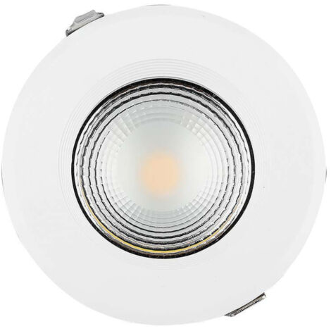 V-TAC 40W runder COB-LED-Einbaustrahler, 120LM/W, weiße Lichtfarbe 6500K (1/5)