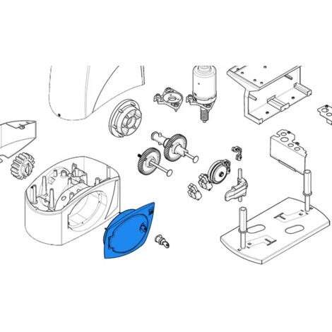 Freigabeabdeckungsbaugruppe für BX 243-Motor CAME 119RIBX043 Ersatzteil