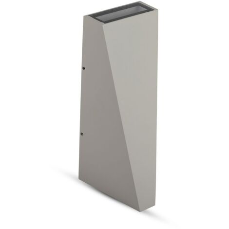 V-TAC VT-826 6W LED Wandlamp neutralweiß 4000K Aluminum grau Körper IP65 - SKU 8300 (1/5)