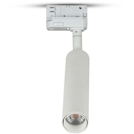 V-TAC PRO VT-407 7W Track Licht LED Cob mit Chip Samsung warmweiß 3000K IP20 4 Line Track Lights weißen Körper - sku 350 (1/5)