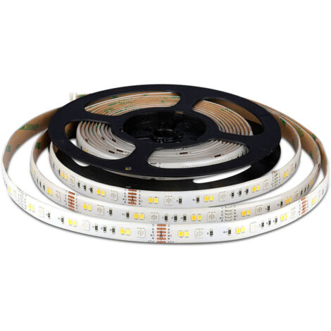 Led strip rgb 9w 12v 3000-6400k kompatibel mit alexa und google home vt-5050 2628 (1/5)