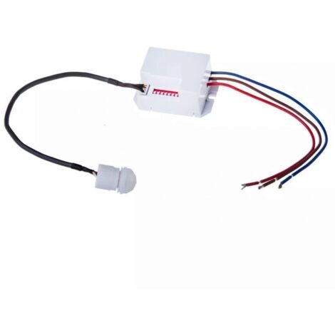 V-TAC Infrarot-Bewegungssensor 120°-360° Farbe Weiß (Max 200W) IP20