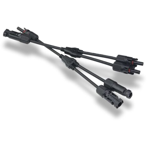 V-TAC 11573 Kabelpaar zum Anschluss von 2 Photovoltaikmodulen an ein tragbares Kraftwerk