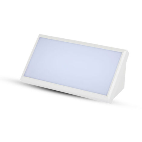 V-TAC VT-8055 20W rechteckige LED-Wandleuchte eckig weiß Farbe Outdoor IP65 Wandleuchte naturweiß 4200K sku 6817