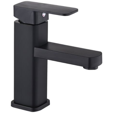Robinet de salle de bain standard EU robinet de lavabo peintre Noir (1/5)