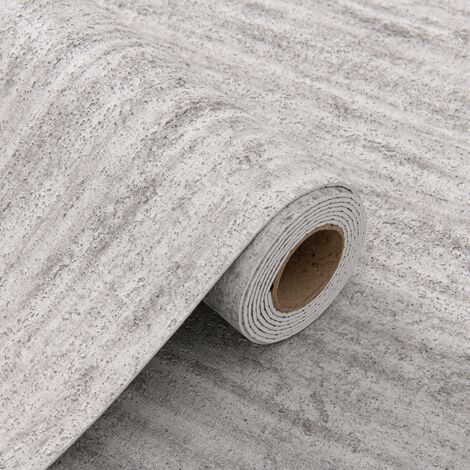 Papier Peint 3D effet Ciment Gris adhésif auto collant épaississement 60CM x 2.8M en rouleau Style industriel 1.68m2 (1/5)