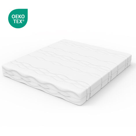 Matelas 180x200cm à ressorts ensachés degré de fermeté H3 certifié Öko-Tex ergonomique 7 zones 20cm épais (1/5)