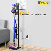 iDeko® Support d'aspirateur Dyson stable stockage rangement compatible V6 V7 V8 V10 V11