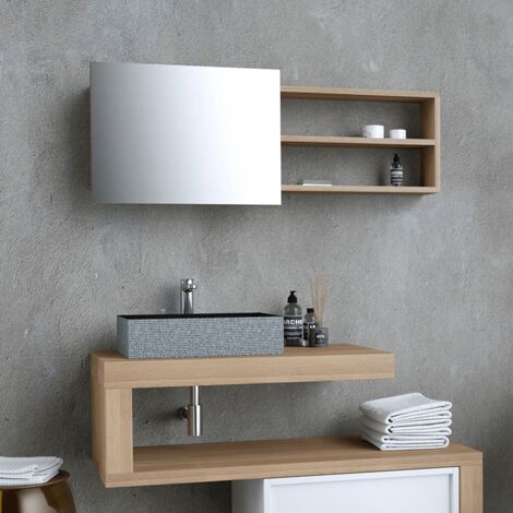 HéMI - MUEBLE DE BAÑO - Armario - 100x17x45CM