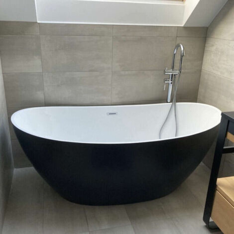 MAYA 150 - Bañera - Negro - 150CM (1/3)