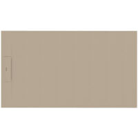 SIENA - Plato de ducha 120X100 cm - Crema - Resistente y de diseño - Disponible en varias medidas y colores
