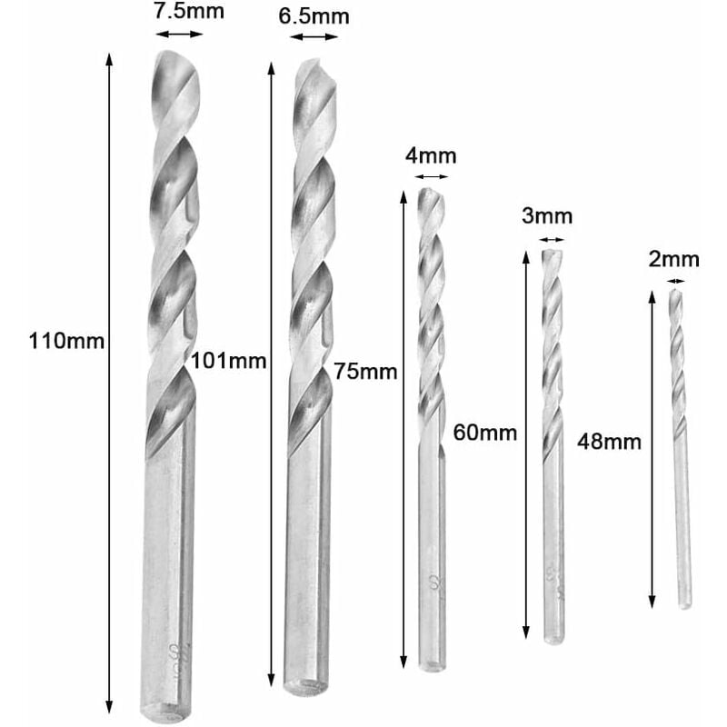 14pcs Outils d'enlèvement d'écrou Haute dureté Kit d'extracteur de