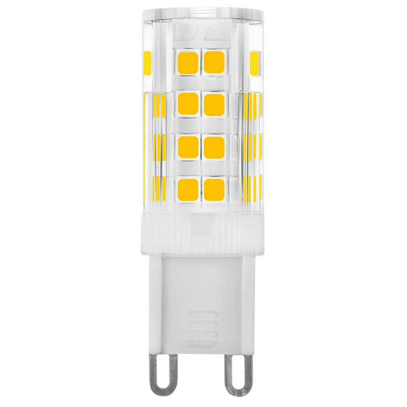BETT Ampoule G9 LED 5W Equivalent 33W 40W G9 Halogène, 420LM, Mini Lampe, Blanc  Chaud 3000K, Sans Scintillement, AC220-240V, NON-Dimmable, Lot de 5 [Classe  énergétique A+]