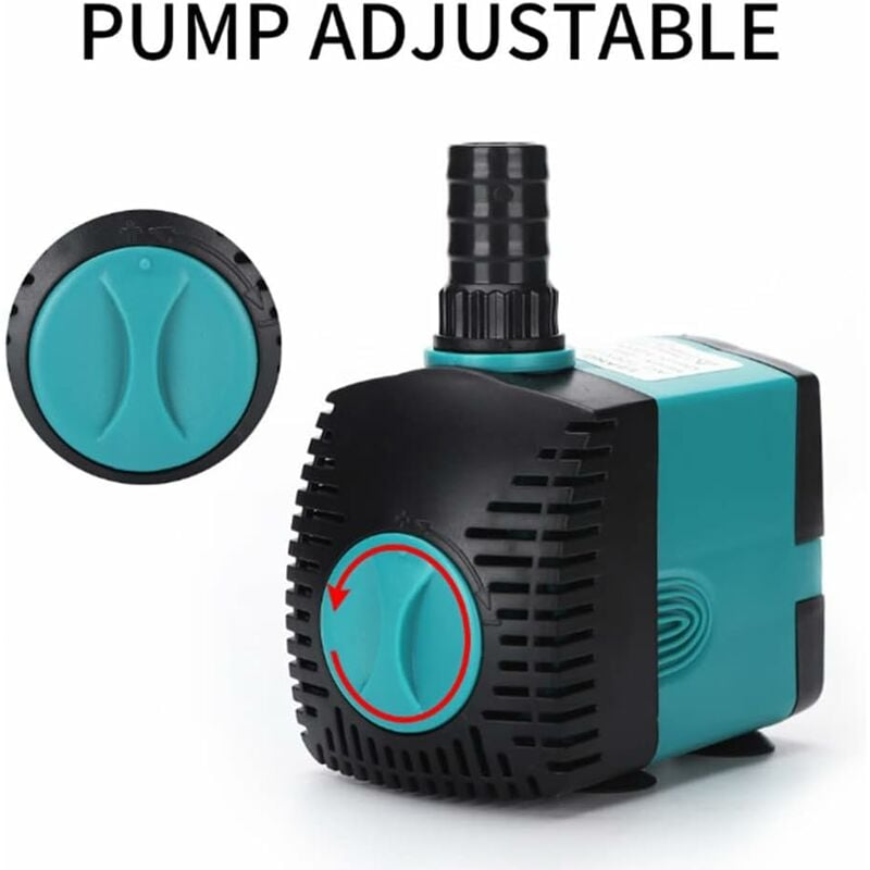Mini pompe 3 en 1 multifonction pour Aquarium, filtre Submersible,  purificateur d'eau, qualité du réservoir