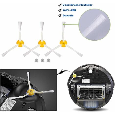 Vhbw 2x filtres compatible avec iRobot Roomba 700, 720, 750, 765, 772,  772e, 774, 775 Pet, 776, 776p, 782, 782E, 785, 785 Pet aspirateur filtre  HEPA