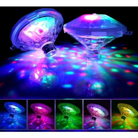Lampe Flottante Piscine LED 2 Pièces 40cm - 16 Couleurs RGB, Télécommande, IP67 étanche - Pour Jardin, Soirées