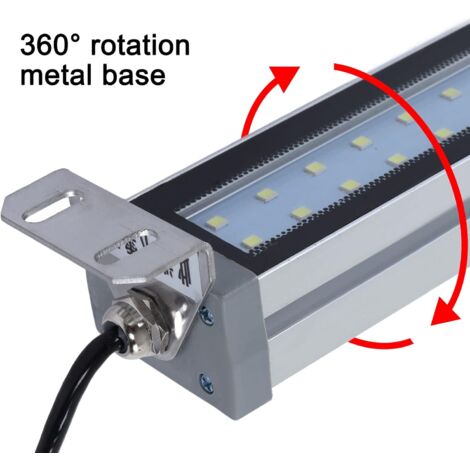 Tube Lumineux LED Haofy 10W IP68 - Éclairage Industriel Pour Machine CNC, Atelier - 24V, Étanche Et Résistant