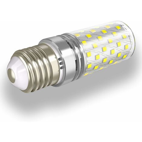 AIDUCHO Ampoules Led E27 Blanc Froid 12w 6000k 1400lm Ampoule Mais Quivalent Ampoule Halogène 100w, Ampoule E27 Candélabre Led E27 Edison Led Lamp Non Dimmable, Lot De 4