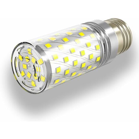 AIDUCHO Ampoules Led E27 Blanc Froid 12w 6000k 1400lm Ampoule Mais Quivalent Ampoule Halogène 100w, Ampoule E27 Candélabre Led E27 Edison Led Lamp Non Dimmable, Lot De 4