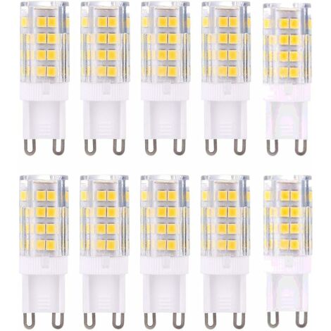 Lot de 10 Ampoules G9 halogène basse énergie 40W - Cdiscount Maison