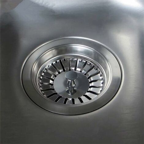 84MM Tomario Bouchon de Filtre pour évier de Cuisine en Acier Inoxydable épais diamètre du Trou 78 mm 84 mm