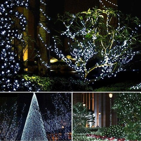 30M 300 LED Guirlandes Lumineuses Carnaval Mariage Extérieur Jardin  Intérieur Éclairage, Guirlande LED Arbre Guirlande Lumineuse