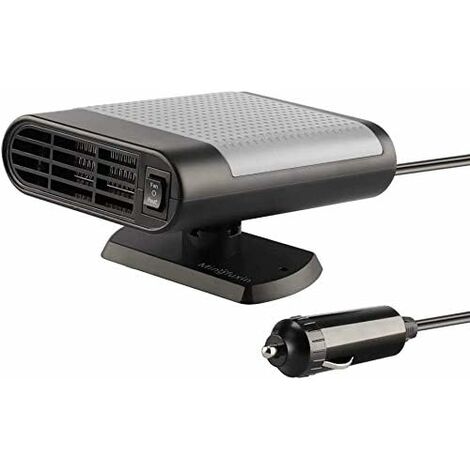 Chauffage Voiture Portable 24V 2 Vitesses - Dégivrage Rapide, Désembuage, été/hiver, Pour Camion, Fourgon, Allume-cigare