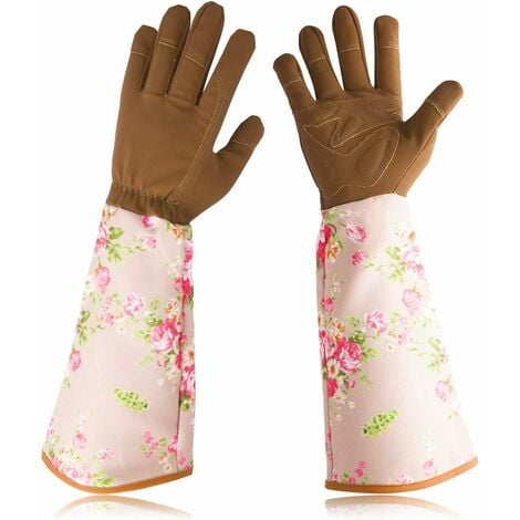 Gants de jardinage longs pour femme, gants de travail de jardin résistants  aux épines, gants de travail à manches longues, pour protéger vos bras