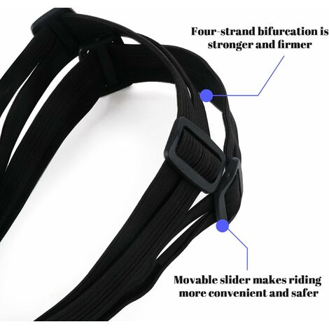Sangles de ceinture d'arrimage pour moto et vélo, avec crochet, corde de  remorquage, ceinture élastique solide pour sac à bagages, longueur réglable  1M/3M