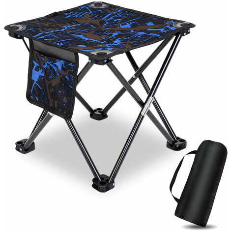 Camouflage)Tabouret de Camping Tabouret Pliant Portable Chaise