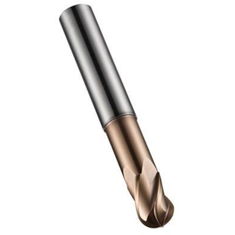 Fraise VHM TiSiN à Queue – Diamètres 1-20 Mm – Versions Courte Et Longue – Pour Usinage Dur