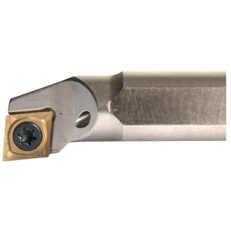 Barre D'alésage TECWERK A1216M-SCLCL 06 – Alésoir Gauche Nickelé Avec Refroidissement, Made In Germany
