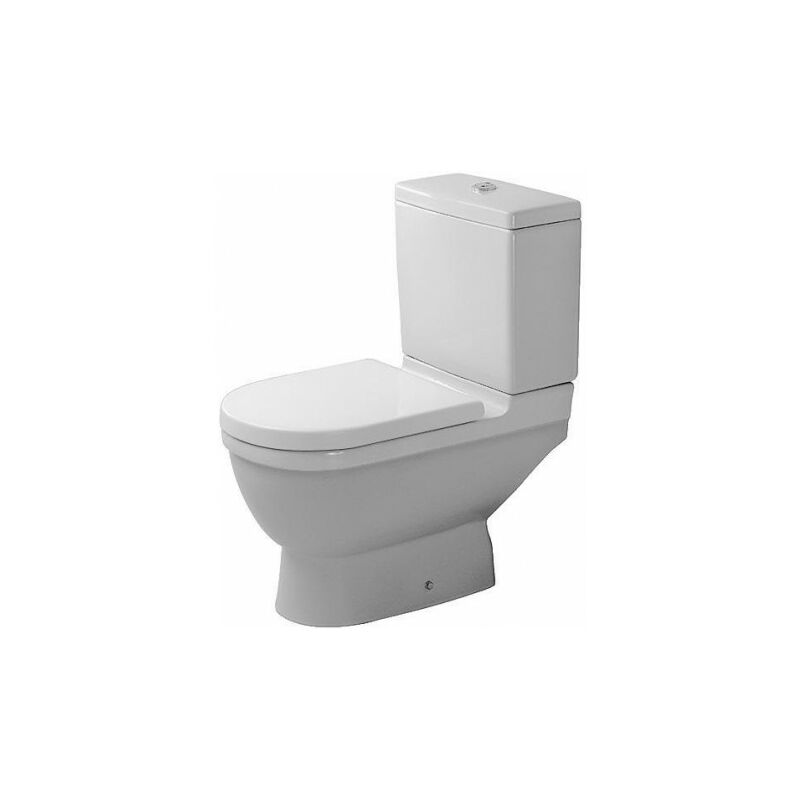 CUVETTE DE WC SUSPENDUE COMPACTE EN PORCELAINE BRIDE FERMÉE BLANC MERIDIAN  - ROCA A346248000