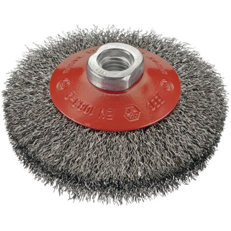 Brosse circulaire M14 100x 030mm ondulés FORUM (1/3)