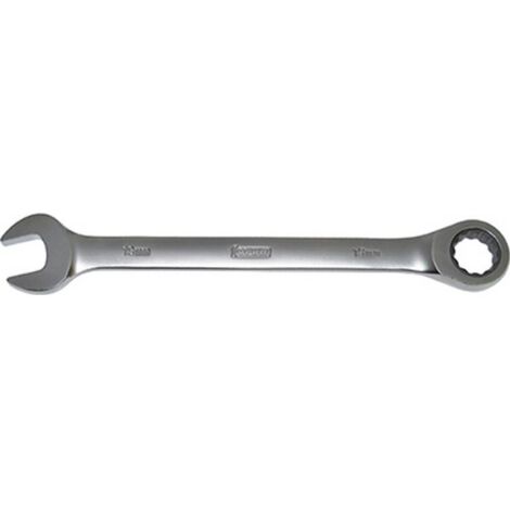 Clé à fourche avec cliquet à anneau13 mm droite (1/3)