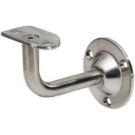 KWS 4524 Support de main courante Inox 75 mm Dégagement au mur (1/4)