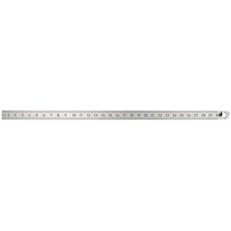 Rgle flexible en acier 500 x 18 mm acier inoxydable