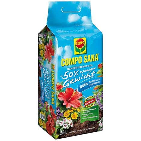 COMPO SANA Terreau 40 l, 50% allégé (1/2)