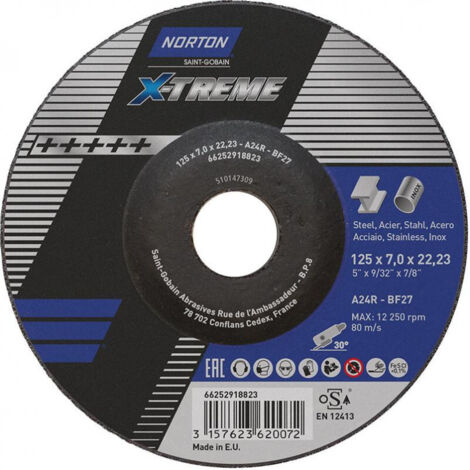 Disque de coupe X-Treme 125x70 T27 (1/2)