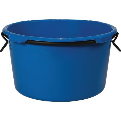 Seau à mortier 90 L, bleu grue