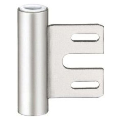 Système de fermeture porte V 8000WF – Charnières 3 parties – Finition nickel – Paliers lisses sans entretien pour usage durable – Simonswerk