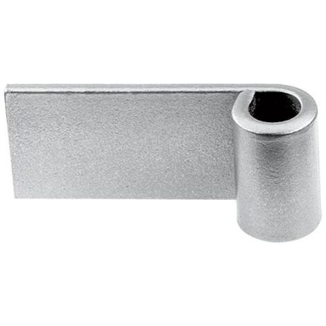 FP – Gond de porte à souder 16 mm – Acier brut – Fixation robuste pour projets durables – Lot de 10 pentures 75 mm