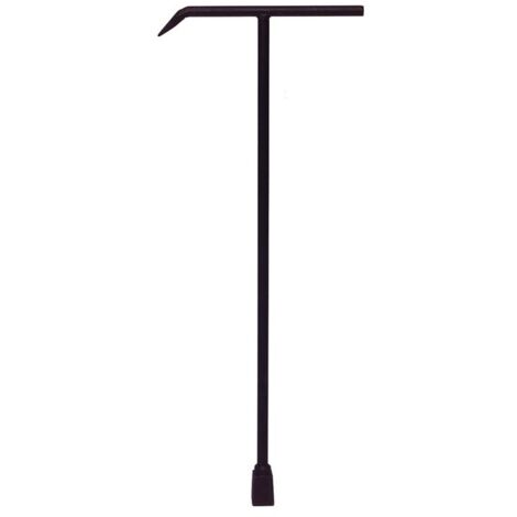 Clé d'hydrante souterraine type C carré 32 mm – Longueur 1100 mm – Surface laquée – Pour hydrants et vannes – Harke