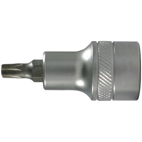 Embout de vissage 1/2'' pour vis femelle TORX®, Dimensions : T 20, Pour vis M4-M5, Long. 52 mm (1/2)