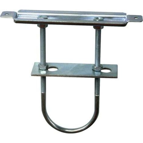 Console pour radiateur acier zingué bleu 190mm x 45mm – Réglable en hauteur – Fixation à vis – 5102000 – Vormann (1/3)