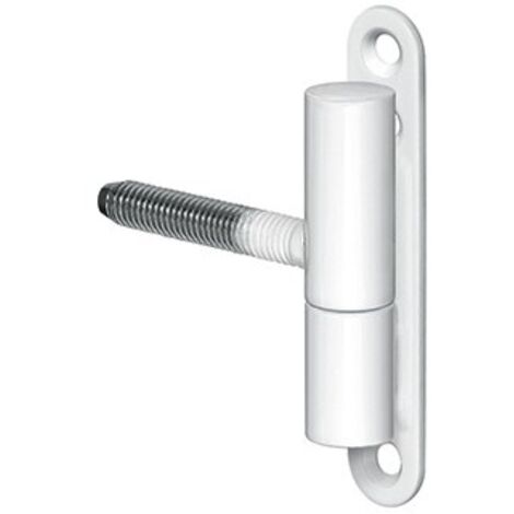 Charnière K 3172 WF – Paumelle pour porte et fenêtre – Longueur 57mm – Top zinc pour installation sur cadres existants – Simonswerk