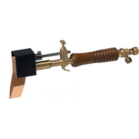 Fer à souder cuivre 350 g – Raccord G 3/8 LH-KN – Pression de service 1,5-4 bar – Pour brasage de gouttières – GOK