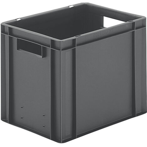 Caisse de transport 400x300x320 mm gris (1/4)