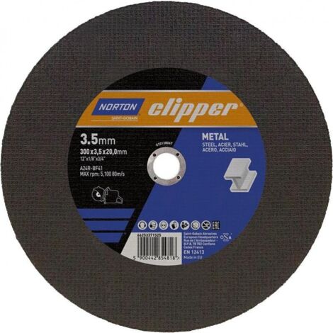 Disque de coupe Metal A24R-300x35x20mm (1/2)